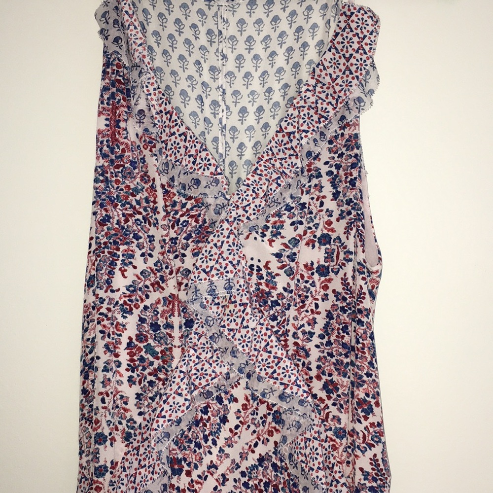 100 percent silk maxi dress.